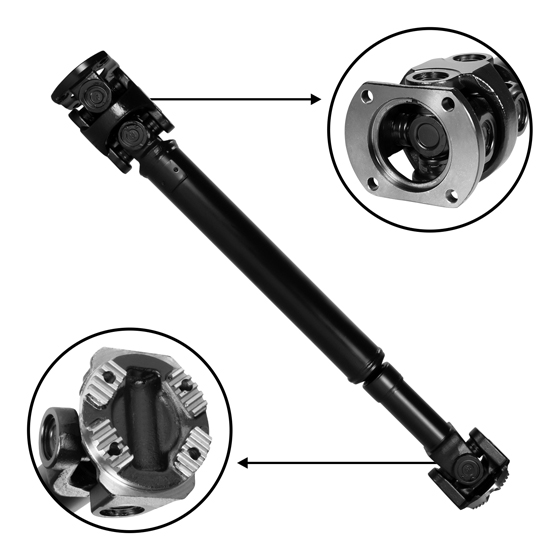 USA Standard 30" Front Driveshaft 03-05 Dodge RAM 2500 & 3500 - Click Image to Close